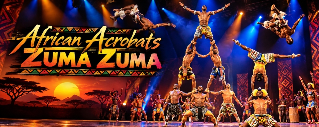 African Acrobats Slide