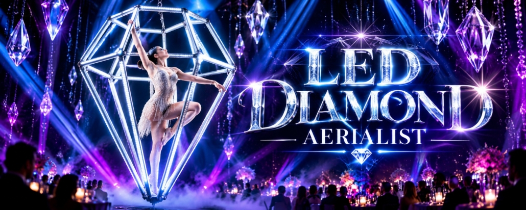 LED Diamond Aerialist Slide