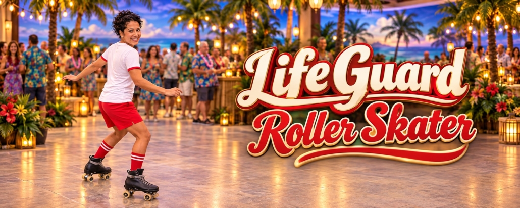 Life Guard Roller Skater